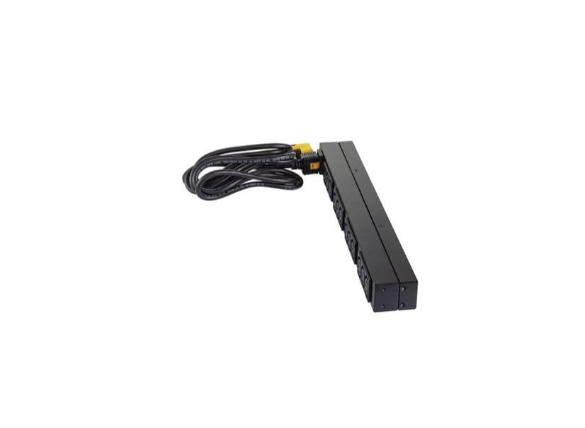 APC BY SCHNEIDER ELECTRIC APC Basic Rack PDU unità di distribuzione dell'energia (PDU) 12 presa(e) AC 0U/1U Nero - BATTERIE E ALIMENTATORI | TecnoCARE.net Sabaudia, Latina, Terracina, San Felice Circeo e Pontinia
