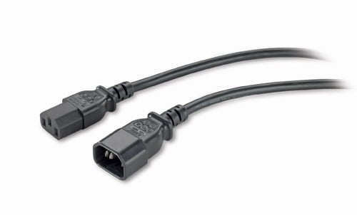 APC BY SCHNEIDER ELECTRIC APC PWR Cord C13 - C14, 0.6 m Nero 0,61 m Accoppiatore C13 Accoppiatore C14 - CAVI PER COMPUTER E PERIFERICHE | TecnoCARE.net Sabaudia, Latina, Terracina, San Felice Circeo e Pontinia