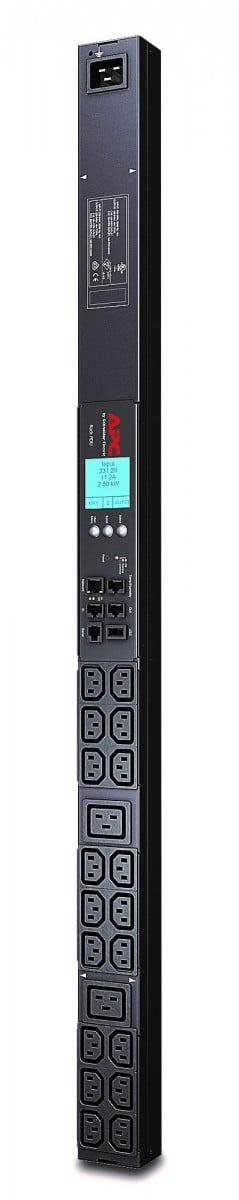 APC BY SCHNEIDER ELECTRIC APC AP8858 unità di distribuzione dell'energia (PDU) 20 presa(e) AC 0U Nero - BATTERIE E ALIMENTATORI | TecnoCARE.net Sabaudia, Latina, Terracina, San Felice Circeo e Pontinia