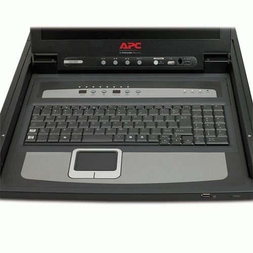 APC BY SCHNEIDER ELECTRIC Console LCD da rack da 17" con switch KVM analogico integrato a 8 porte - COMPONENTI | TecnoCARE.net Sabaudia, Latina, Terracina, San Felice Circeo e Pontinia