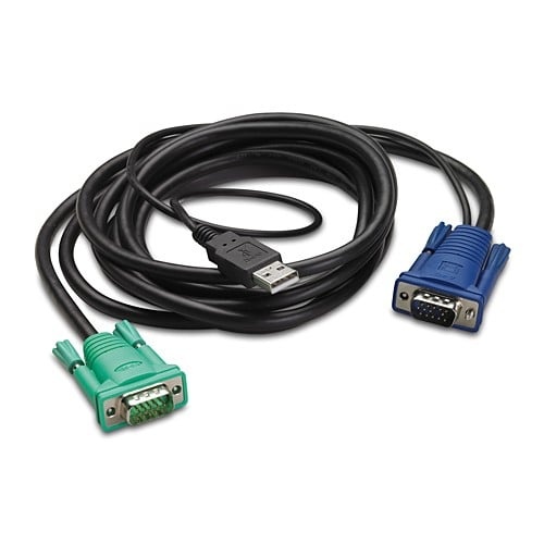 APC BY SCHNEIDER ELECTRIC Cavo USB LCD/KVM integrato APC per rack - 6 piedi (1,8 m) - CAVI PER COMPUTER E PERIFERICHE | TecnoCARE.net Sabaudia, Latina, Terracina, San Felice Circeo e Pontinia