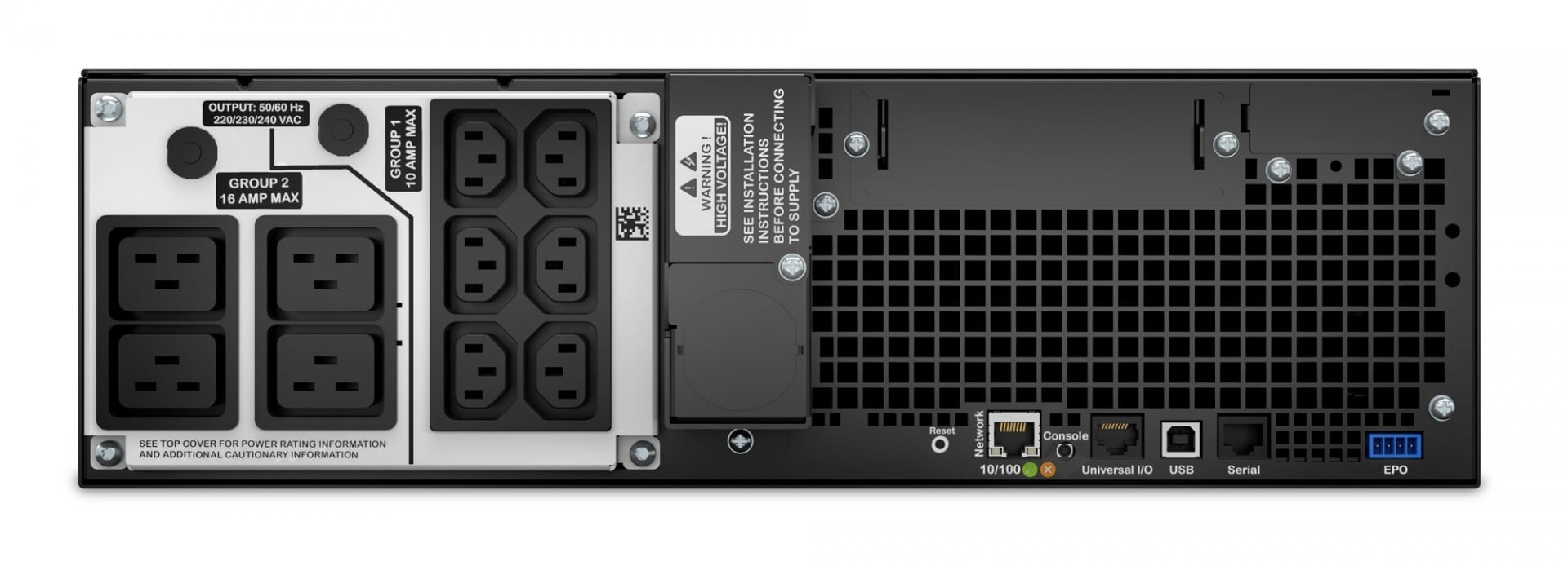 APC BY SCHNEIDER ELECTRIC APC SRT5KRMXLI Smart-UPS On-Line 5000VA da montare su rack con NMC integrato - BATTERIE E ALIMENTATORI | TecnoCARE.net Sabaudia, Latina, Terracina, San Felice Circeo e Pontinia