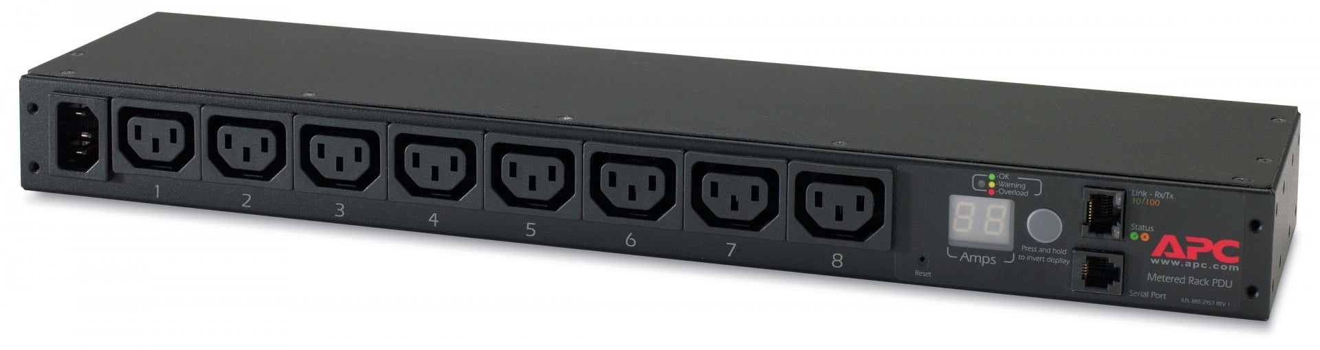 APC BY SCHNEIDER ELECTRIC APC AP7820B unità di distribuzione dell'energia (PDU) 8 presa(e) AC 0U/1U Nero - BATTERIE E ALIMENTATORI | TecnoCARE.net Sabaudia, Latina, Terracina, San Felice Circeo e Pontinia