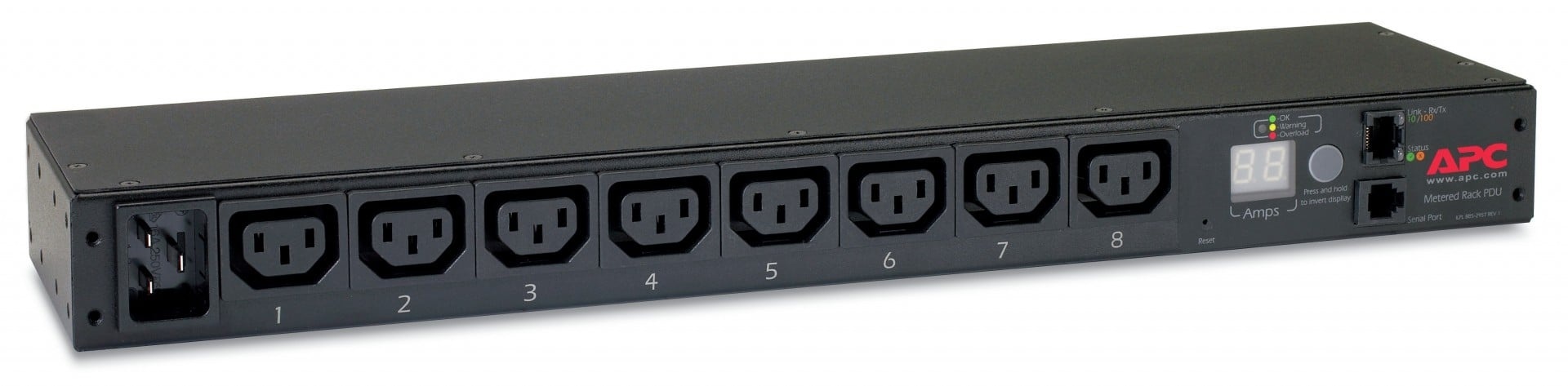 APC BY SCHNEIDER ELECTRIC APC AP7821B unità di distribuzione dell'energia (PDU) 8 presa(e) AC 0U/1U Nero - BATTERIE E ALIMENTATORI | TecnoCARE.net Sabaudia, Latina, Terracina, San Felice Circeo e Pontinia