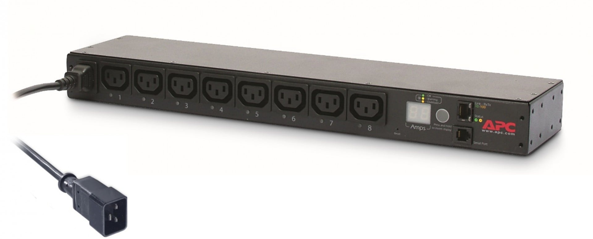 APC BY SCHNEIDER ELECTRIC APC AP7921B - Monitorata - Commutate - 0U/1U - Orizzontale/Verticale - Nero - 8 presa(e) AC - Accoppiatore C13 - BATTERIE E ALIMENTATORI | TecnoCARE.net Sabaudia, Latina, Terracina, San Felice Circeo e Pontinia
