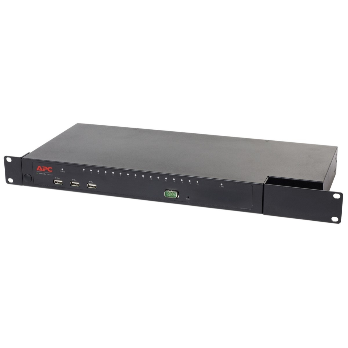 APC APC KVM 2G, Digitale/IP, 1 Utente Remoto/1 Utente Locale, 16 Porte con Media Virtuali - FIPS 140-2 - TASTIERE E CONTROLLER | TecnoCARE.net Sabaudia, Latina, Terracina, San Felice Circeo e Pontinia