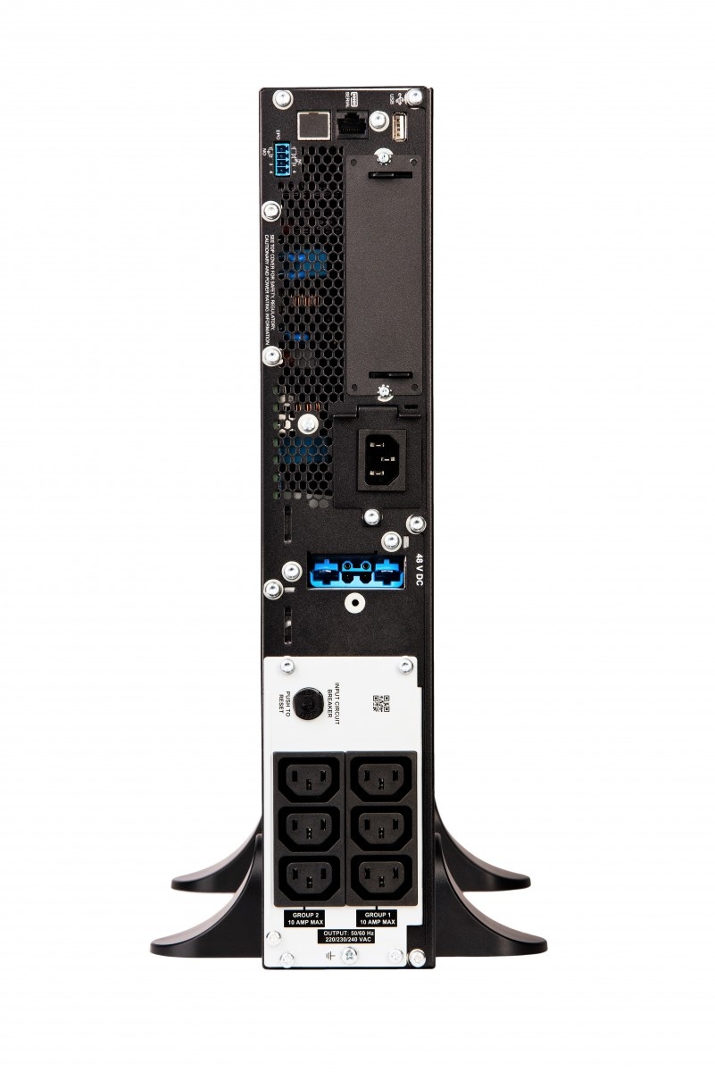 APC BY SCHNEIDER ELECTRIC APC SRT1000XLI gruppo di continuità (UPS) Doppia conversione (online) 1 kVA 1000 W 12 presa(e) AC - BATTERIE E ALIMENTATORI | TecnoCARE.net Sabaudia, Latina, Terracina, San Felice Circeo e Pontinia