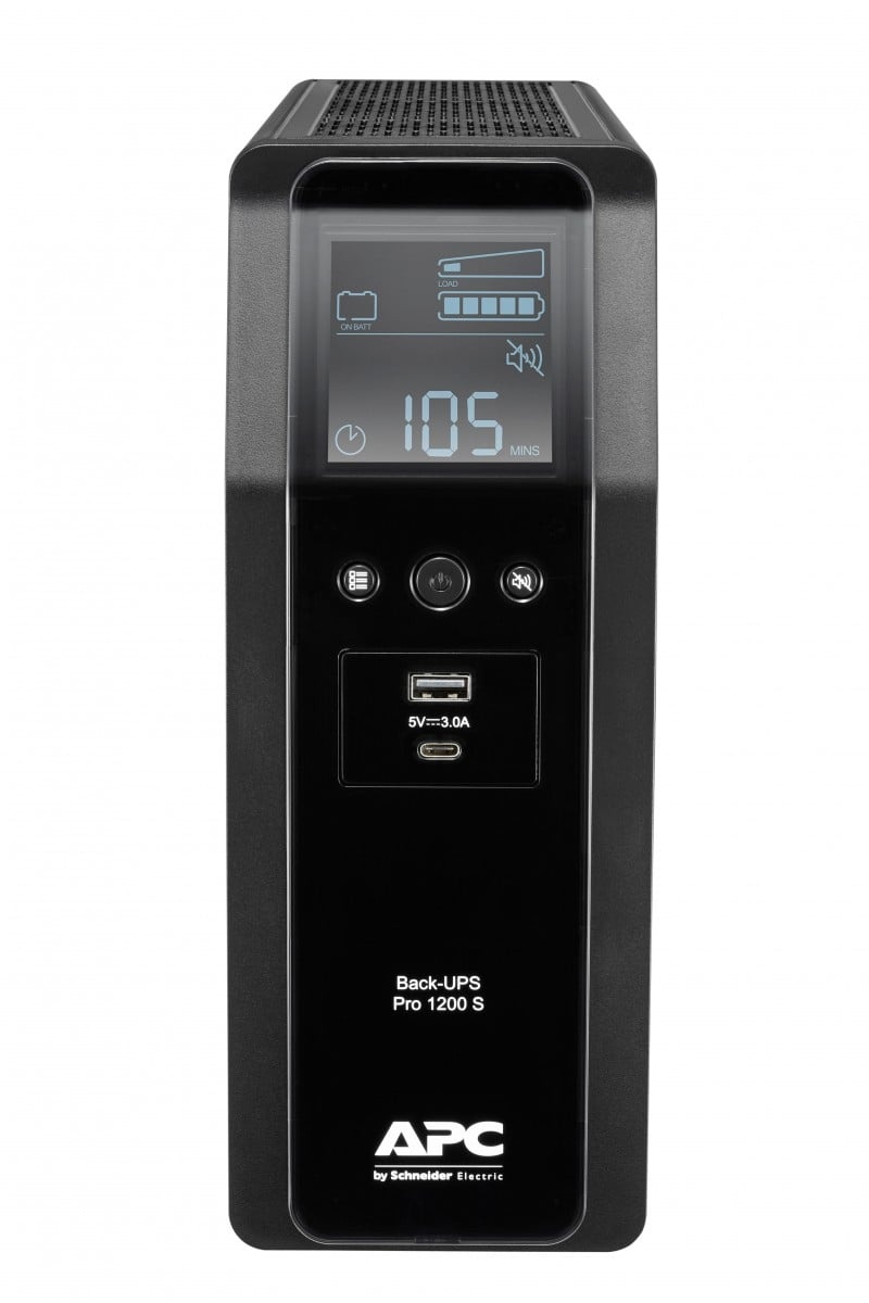 APC BY SCHNEIDER ELECTRIC Back UPS Pro BR 1200VA, onda sinusoidale, 8 prese, AVR, interfaccia LCD - BATTERIE E ALIMENTATORI | TecnoCARE.net Sabaudia, Latina, Terracina, San Felice Circeo e Pontinia