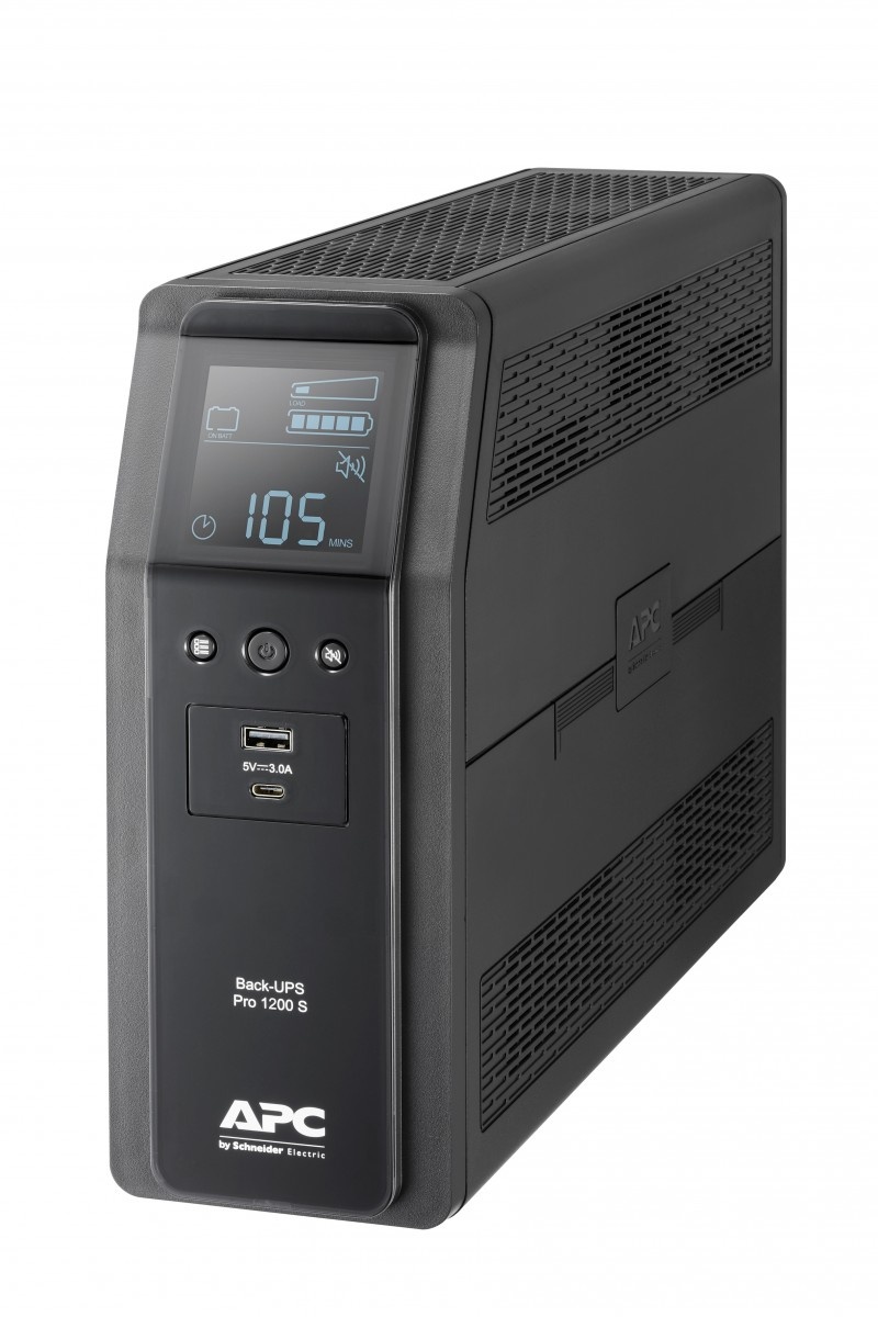 APC BY SCHNEIDER ELECTRIC Back UPS Pro BR 1200VA, onda sinusoidale, 8 prese, AVR, interfaccia LCD - BATTERIE E ALIMENTATORI | TecnoCARE.net Sabaudia, Latina, Terracina, San Felice Circeo e Pontinia