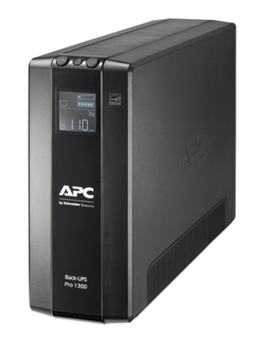 APC BY SCHNEIDER ELECTRIC Back UPS Pro BR 1300VA, 8 prese, AVR, interfaccia LCD - BATTERIE E ALIMENTATORI | TecnoCARE.net Sabaudia, Latina, Terracina, San Felice Circeo e Pontinia