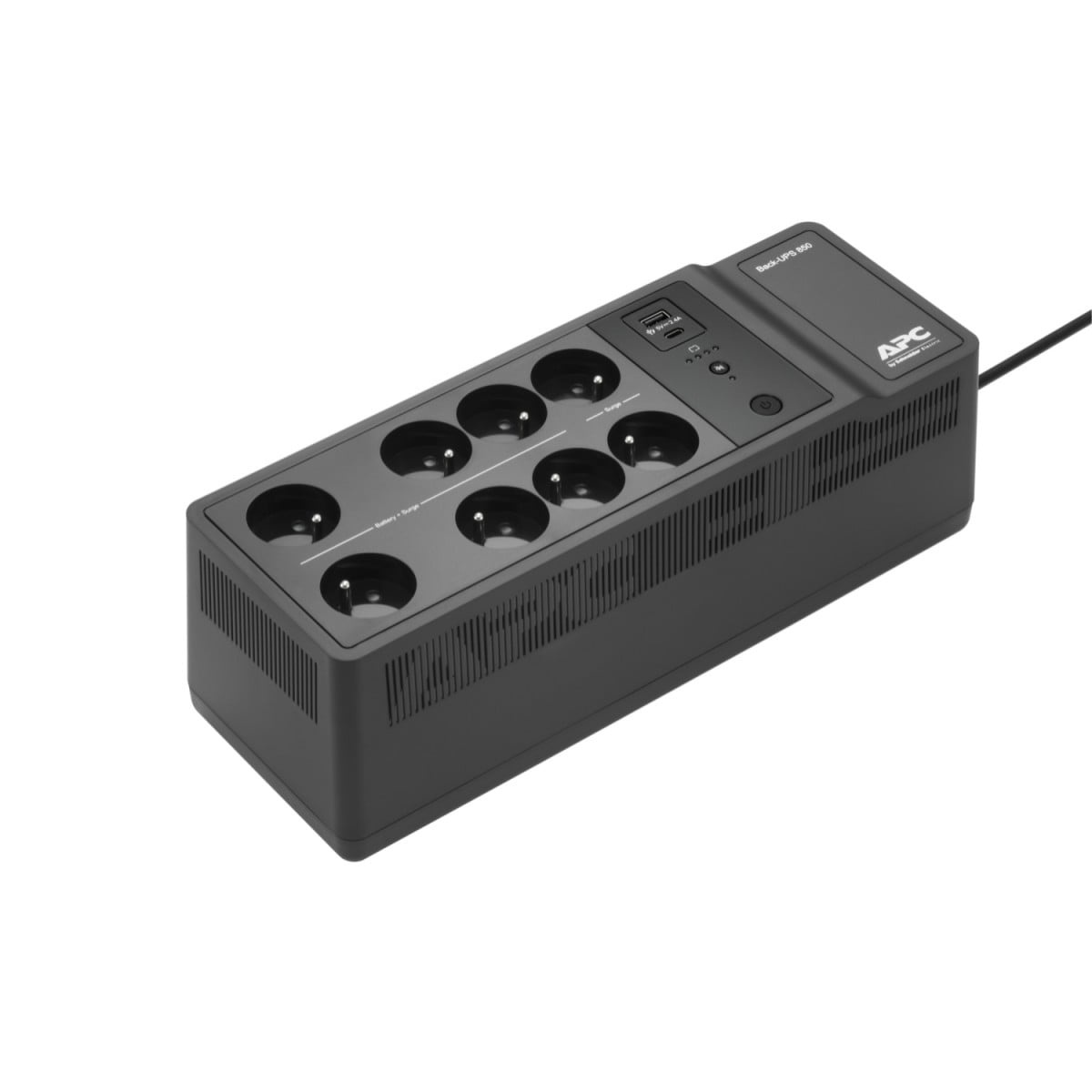 APC BY SCHNEIDER ELECTRIC APC BE850G2-FR gruppo di continuità (UPS) Standby (Offline) 0,85 kVA 520 W - BATTERIE E ALIMENTATORI | TecnoCARE.net Sabaudia, Latina, Terracina, San Felice Circeo e Pontinia