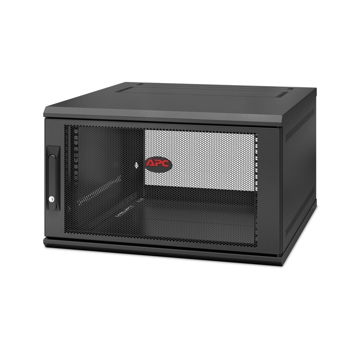 APC BY SCHNEIDER ELECTRIC APC NetShelter WX 6U Single Hinged Wall-mount Enclosure 600mm Deep Da parete Nero - COMPONENTI | TecnoCARE.net Sabaudia, Latina, Terracina, San Felice Circeo e Pontinia