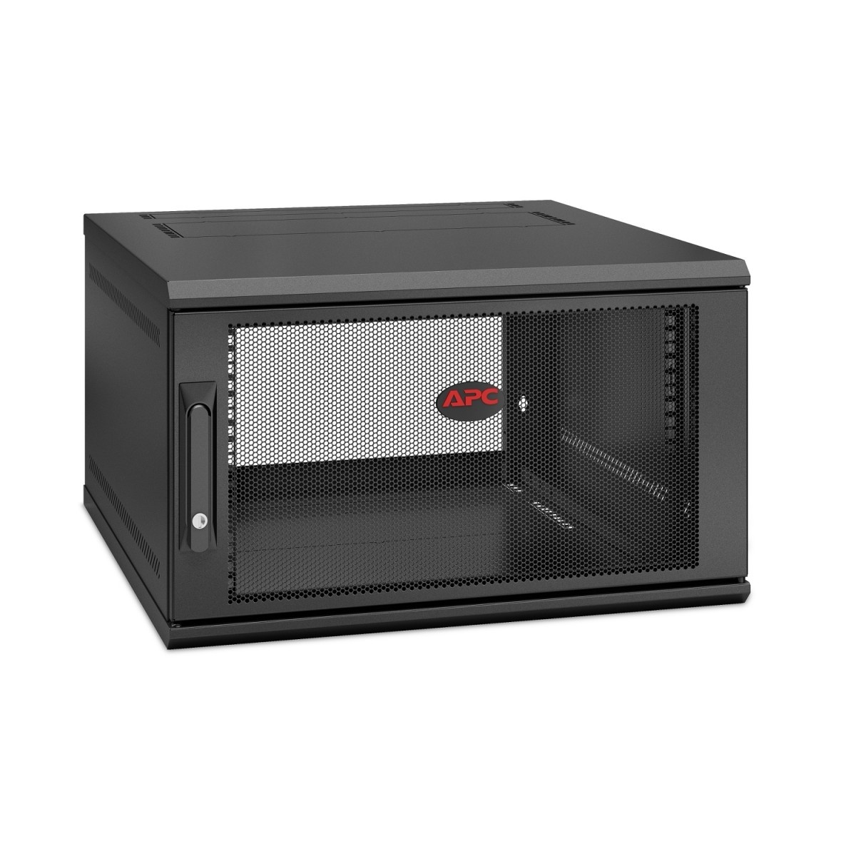 APC BY SCHNEIDER ELECTRIC APC NetShelter WX 6U Single Hinged Wall-mount Enclosure 600mm Deep Da parete Nero - COMPONENTI | TecnoCARE.net Sabaudia, Latina, Terracina, San Felice Circeo e Pontinia