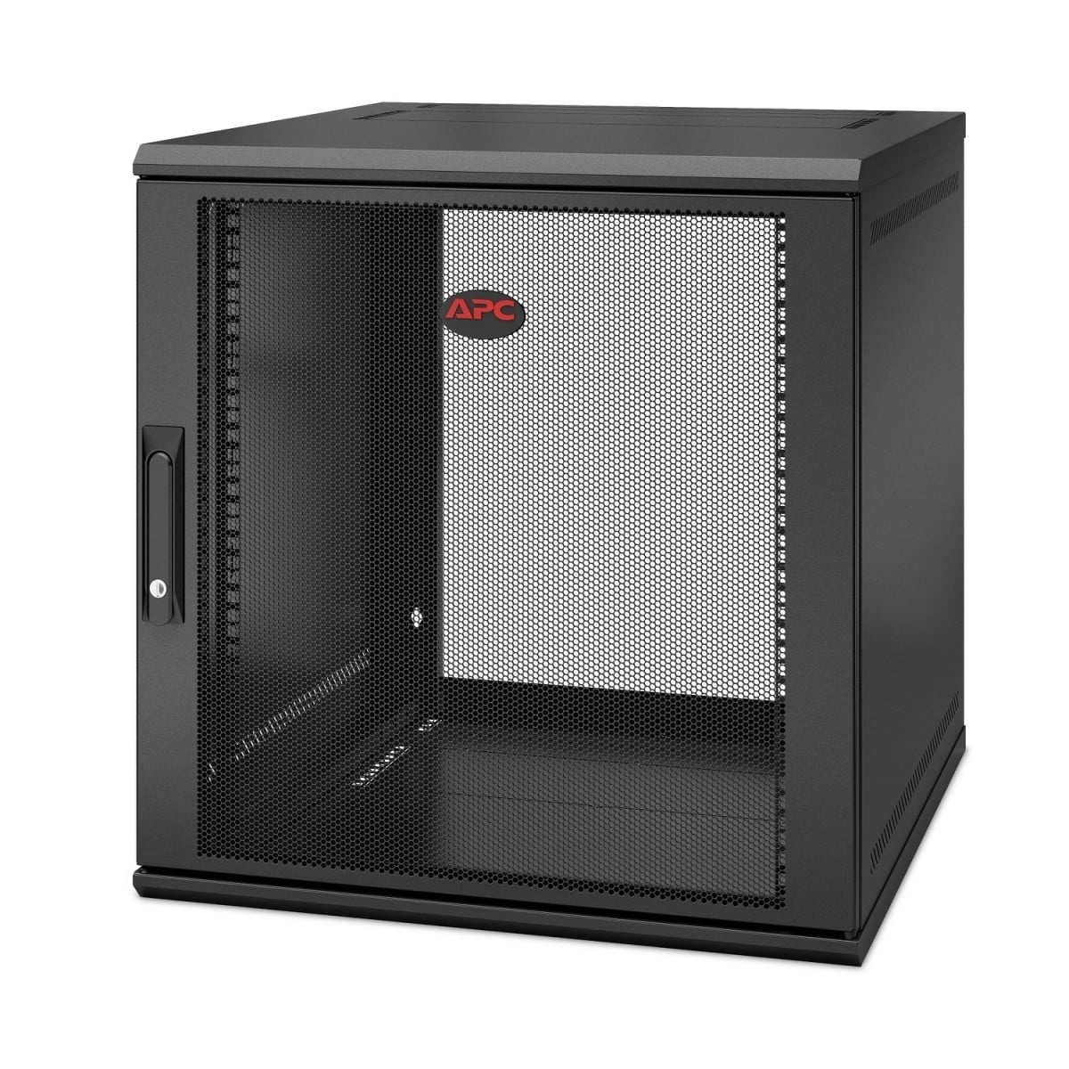 APC BY SCHNEIDER ELECTRIC APC NetShelter WX 12U Single Hinged Wall-mount Enclosure 600mm Deep Da parete Nero - COMPONENTI | TecnoCARE.net Sabaudia, Latina, Terracina, San Felice Circeo e Pontinia