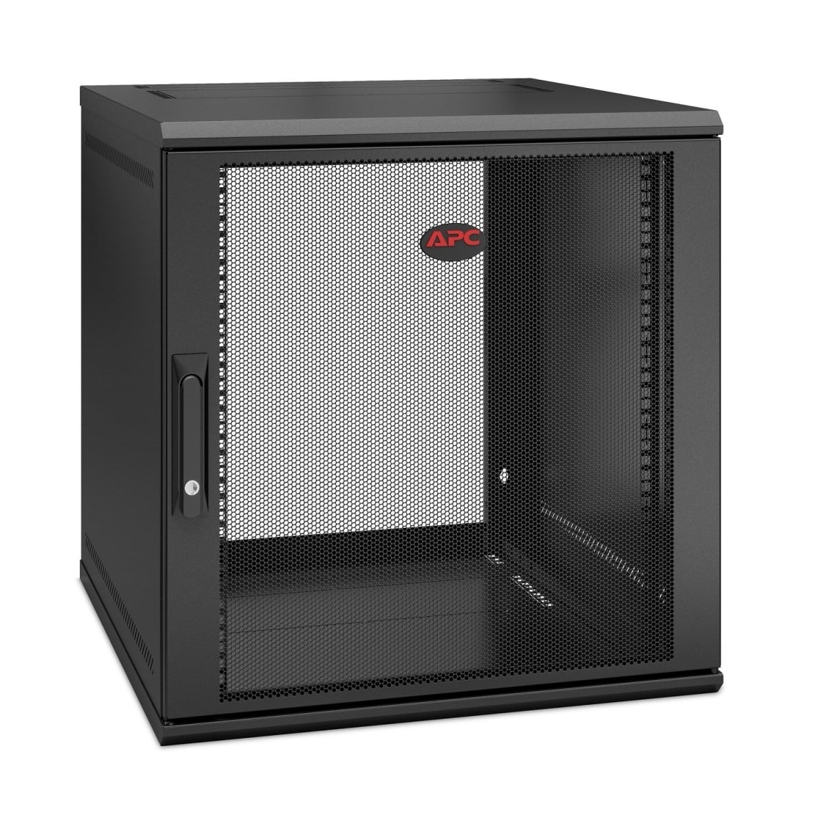 APC BY SCHNEIDER ELECTRIC APC NetShelter WX 12U Single Hinged Wall-mount Enclosure 600mm Deep Da parete Nero - COMPONENTI | TecnoCARE.net Sabaudia, Latina, Terracina, San Felice Circeo e Pontinia