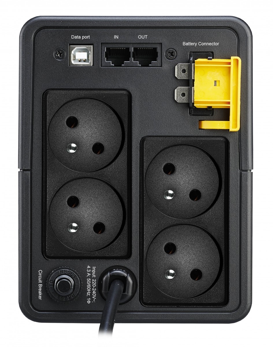 APC BY SCHNEIDER ELECTRIC APC BX950MI-FR gruppo di continuità (UPS) A linea interattiva 0,95 kVA 520 W 4 presa(e) AC - BATTERIE E ALIMENTATORI | TecnoCARE.net Sabaudia, Latina, Terracina, San Felice Circeo e Pontinia