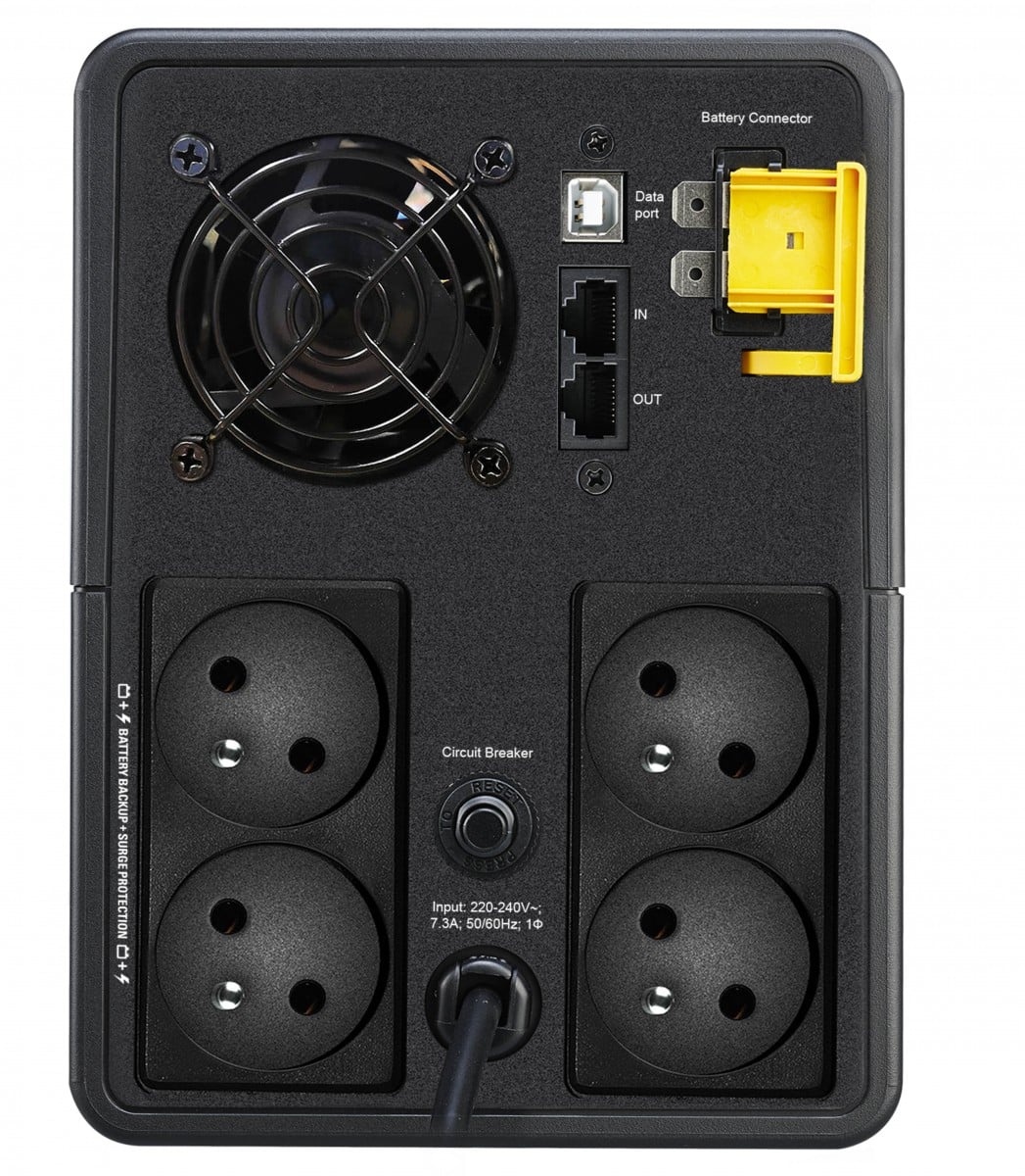 APC BY SCHNEIDER ELECTRIC APC Back-UPS 1600VA 230V AVR French Sock gruppo di continuità (UPS) A linea interattiva 1,6 kVA 900 W 4 presa(e) AC - BATTERIE E ALIMENTATORI | TecnoCARE.net Sabaudia, Latina, Terracina, San Felice Circeo e Pontinia