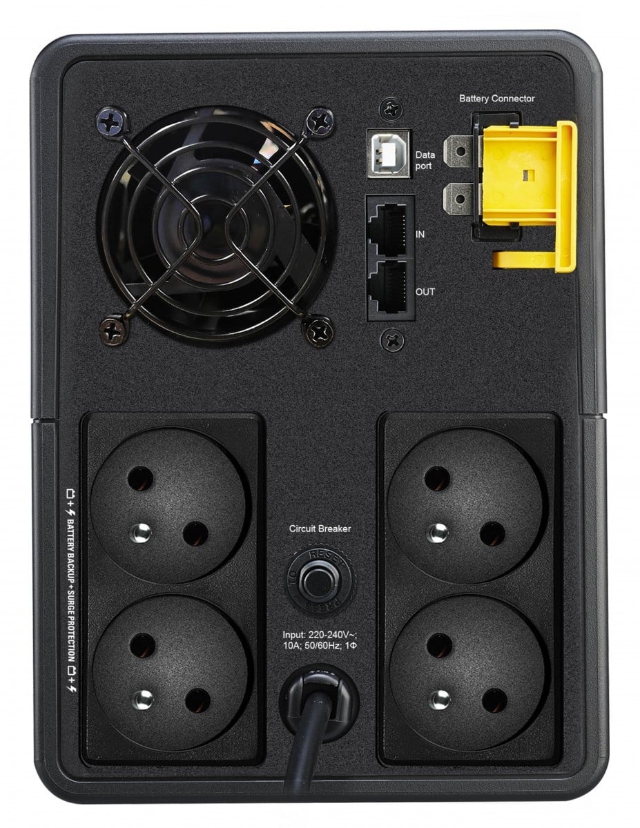 APC BY SCHNEIDER ELECTRIC APC BX2200MI-FR gruppo di continuità (UPS) A linea interattiva 2,2 kVA 1200 W - BATTERIE E ALIMENTATORI | TecnoCARE.net Sabaudia, Latina, Terracina, San Felice Circeo e Pontinia