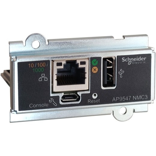 APC BY SCHNEIDER ELECTRIC Scheda di gestione della rete per Easy UPS, 3-fasi - BATTERIE E ALIMENTATORI | TecnoCARE.net Sabaudia, Latina, Terracina, San Felice Circeo e Pontinia