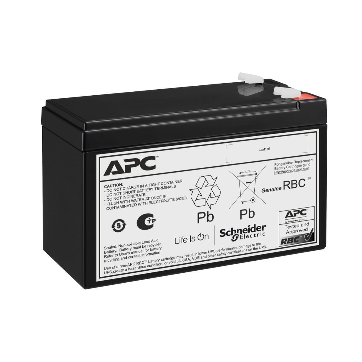 APC BY SCHNEIDER ELECTRIC APC APCRBC176 batteria UPS Acido piombo (VRLA) 24 V 9 Ah - BATTERIE E ALIMENTATORI | TecnoCARE.net Sabaudia, Latina, Terracina, San Felice Circeo e Pontinia