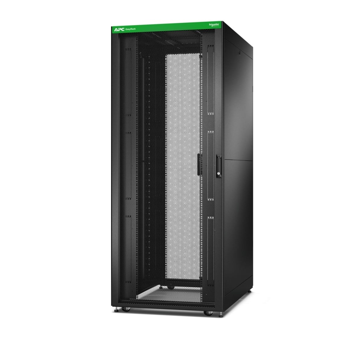 APC BY SCHNEIDER ELECTRIC Easy Rack 800mm/42U/1200mm con Tetto, Pannello laterale, ruote, piedi e 4 Supporti, Senza Fondo, nero - COMPONENTI | TecnoCARE.net Sabaudia, Latina, Terracina, San Felice Circeo e Pontinia