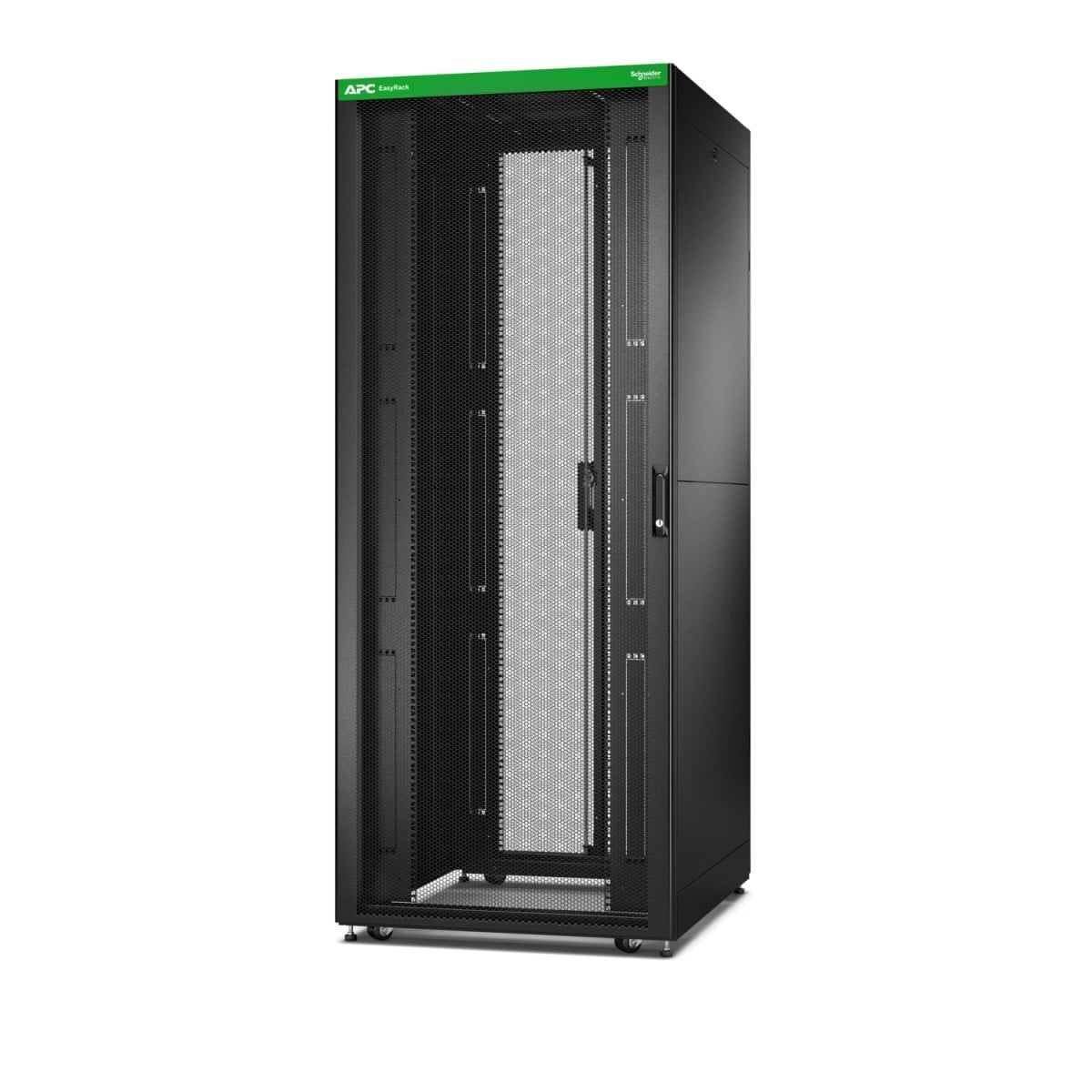 APC Easy Rack 800mm/42U/1000mm con Tetto, Pannello laterale, ruote, piedi e 4 Supporti, Senza Fondo, nero - COMPONENTI | TecnoCARE.net Sabaudia, Latina, Terracina, San Felice Circeo e Pontinia