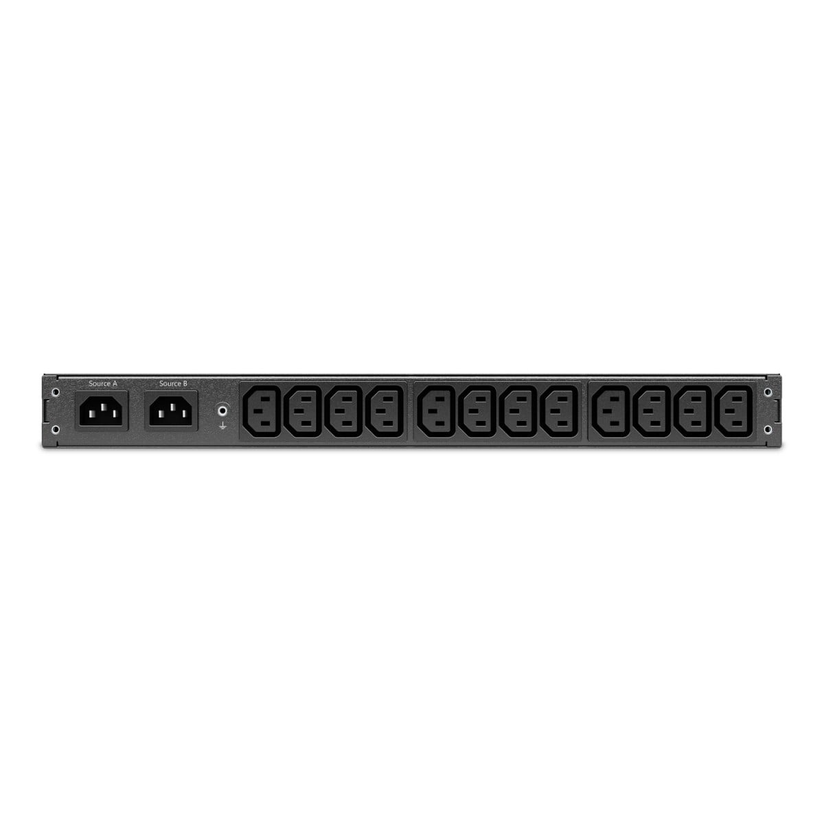 APC BY SCHNEIDER ELECTRIC Rack ATS, 230V, 10A, ingresso C14, (12) uscita C13 - STABILIZZATORI DI RETE | TecnoCARE.net Sabaudia, Latina, Terracina, San Felice Circeo e Pontinia