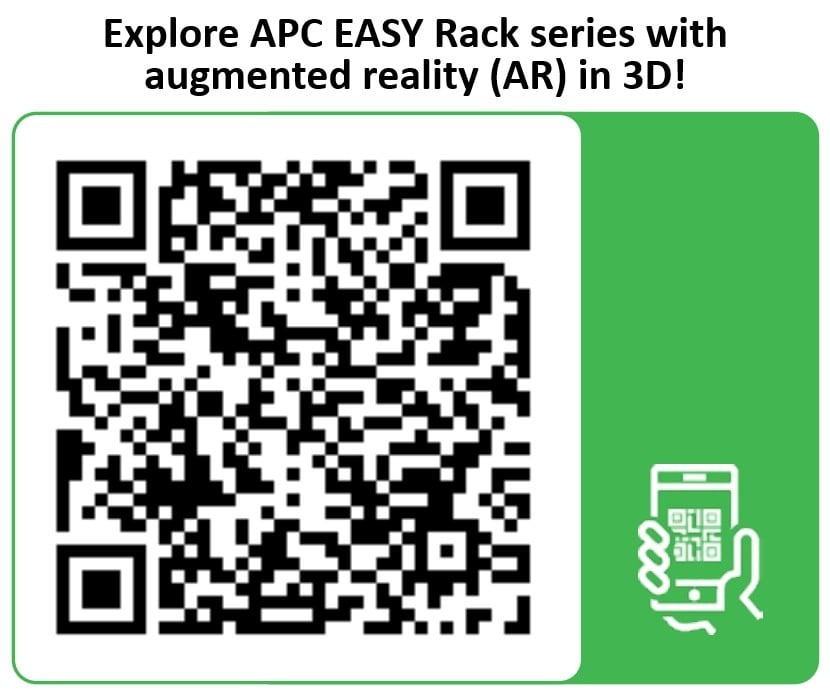 APC BY SCHNEIDER ELECTRIC Easy Rack 600mm/24U/1000mm, con Tetto, Pannello laterale, ruote, piedi e 4 Supporti, Senza Fondo, nero - COMPONENTI | TecnoCARE.net Sabaudia, Latina, Terracina, San Felice Circeo e Pontinia