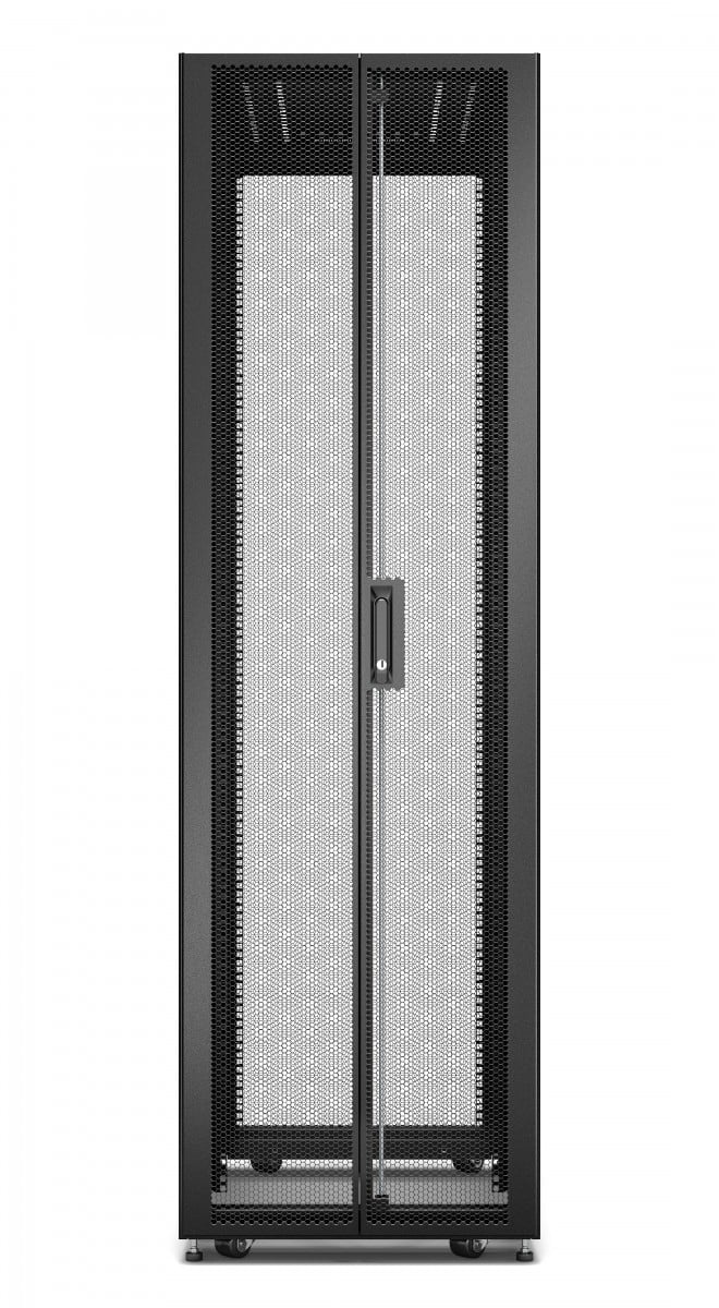 APC BY SCHNEIDER ELECTRIC Easy Rack 600mm/42U/1200mm, con tetto, ruote, piedi e 4 supporti, senza pannelli laterali, nero - COMPONENTI | TecnoCARE.net Sabaudia, Latina, Terracina, San Felice Circeo e Pontinia