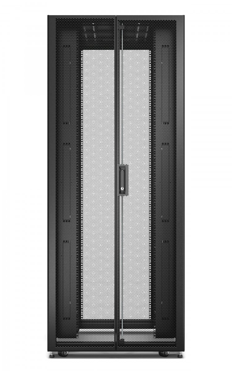 APC BY SCHNEIDER ELECTRIC Easy Rack 800mm/42U/1200mm, con tetto, ruote, piedi e 4 supporti, senza pannelli laterali, nero - COMPONENTI | TecnoCARE.net Sabaudia, Latina, Terracina, San Felice Circeo e Pontinia