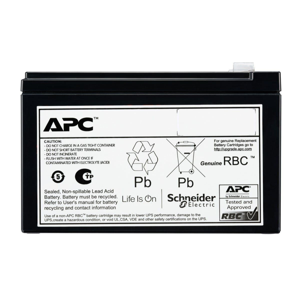 APC APC Cartuccia di Batteria Sostitutiva #205 - BATTERIE E ALIMENTATORI | TecnoCARE.net Sabaudia, Latina, Terracina, San Felice Circeo e Pontinia
