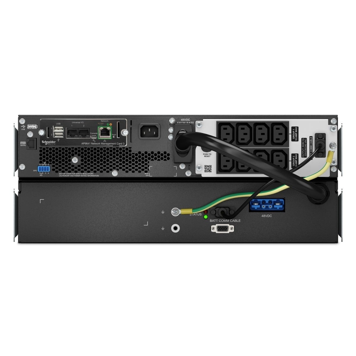 APC BY SCHNEIDER ELECTRIC APC SRTL1500RM4UXLI-NC gruppo di continuità (UPS) Doppia conversione (online) 1,5 kVA 1350 W 8 presa(e) AC - BATTERIE E ALIMENTATORI | TecnoCARE.net Sabaudia, Latina, Terracina, San Felice Circeo e Pontinia
