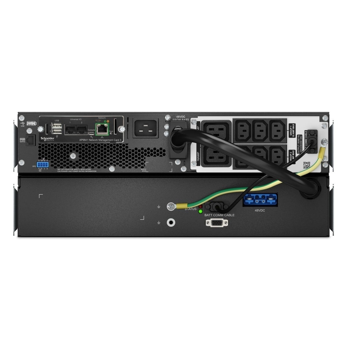 APC BY SCHNEIDER ELECTRIC APC Smart-UPS SRT Litio 3000VA RM 4U 230V Lunga Durata con Scheda di Rete - BATTERIE E ALIMENTATORI | TecnoCARE.net Sabaudia, Latina, Terracina, San Felice Circeo e Pontinia