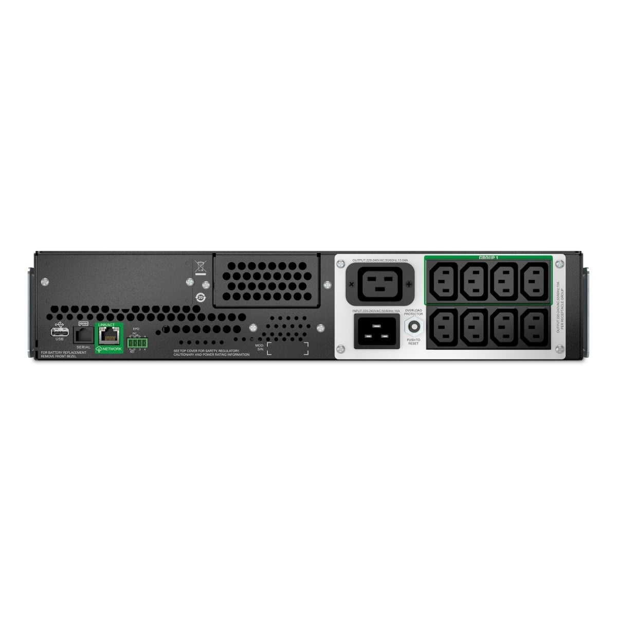 APC BY SCHNEIDER ELECTRIC APC SMTL3000RMI2UC gruppo di continuità (UPS) A linea interattiva 3 kVA 2700 W 9 presa(e) AC - BATTERIE E ALIMENTATORI | TecnoCARE.net Sabaudia, Latina, Terracina, San Felice Circeo e Pontinia