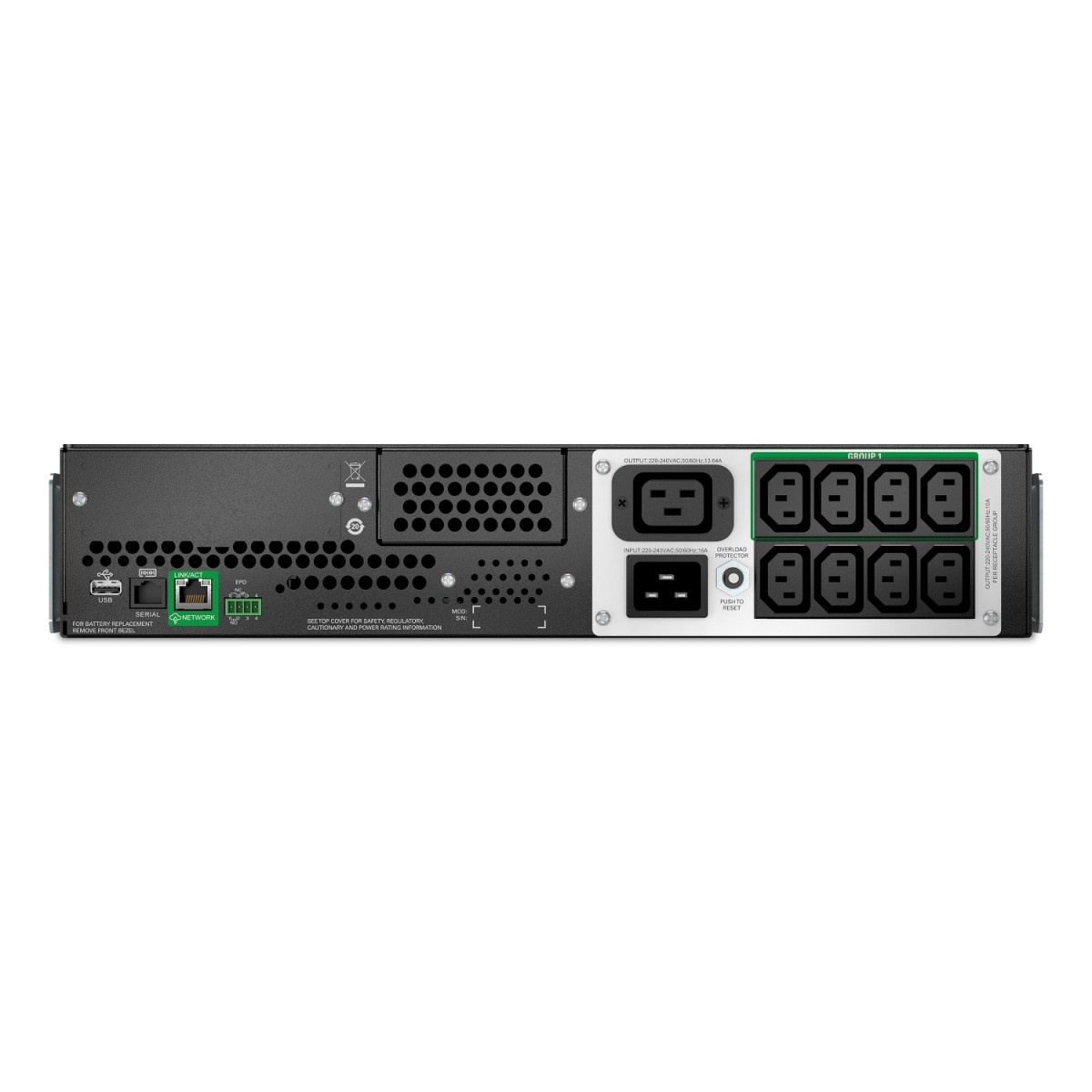 APC BY SCHNEIDER ELECTRIC APC SMTL2200RMI2UC gruppo di continuità (UPS) A linea interattiva 2,2 kVA 1980 W 10 presa(e) AC - BATTERIE E ALIMENTATORI | TecnoCARE.net Sabaudia, Latina, Terracina, San Felice Circeo e Pontinia