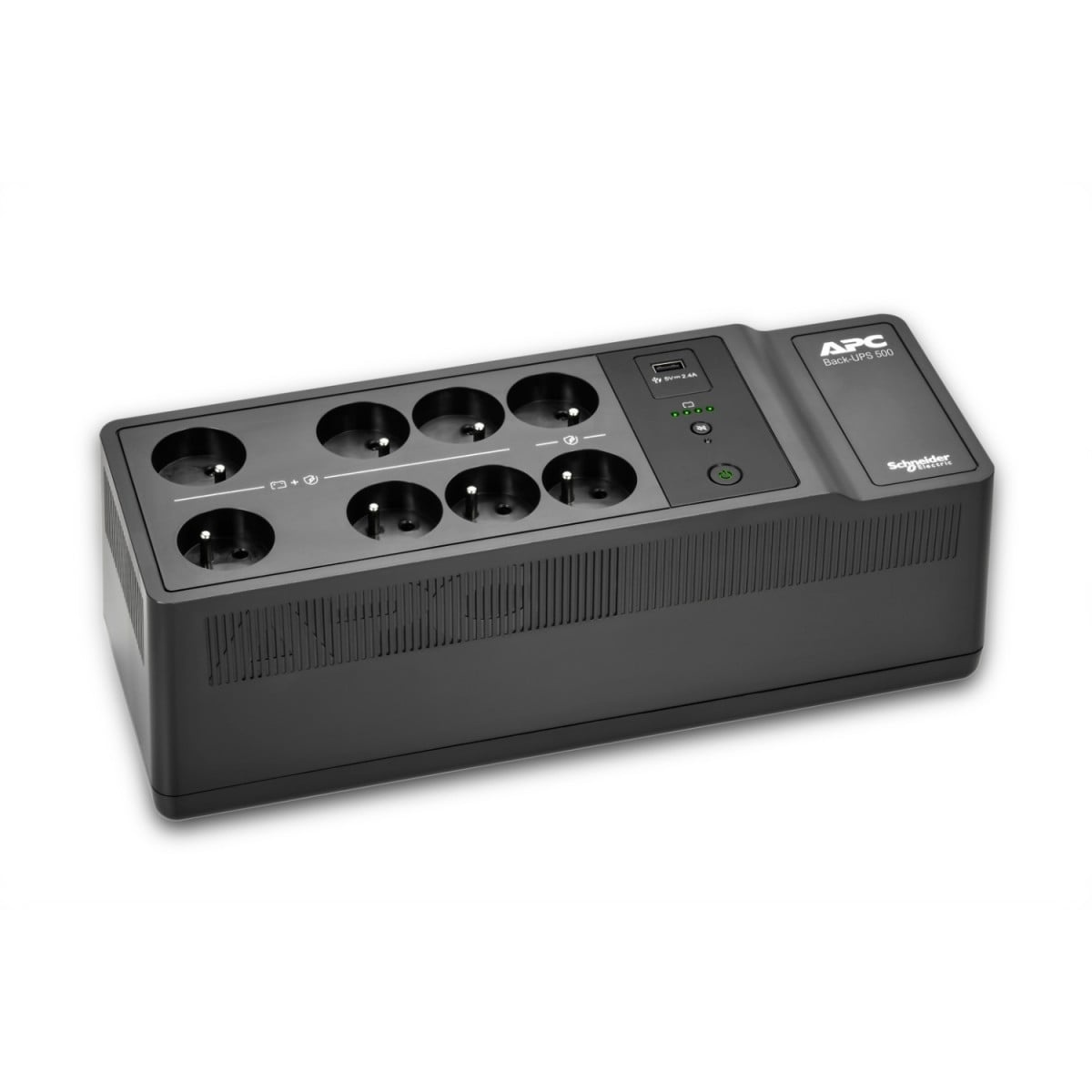 APC APC BE500G2-FR gruppo di continuità (UPS) Standby (Offline) 0,5 kVA 300 W 8 presa(e) AC - BATTERIE E ALIMENTATORI | TecnoCARE.net Sabaudia, Latina, Terracina, San Felice Circeo e Pontinia