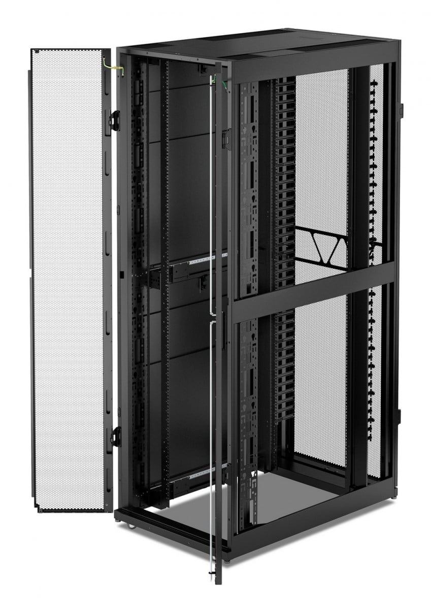 APC APC NetShelter SX Infrastruttura di Rete Gen2, 48U, 2258H x 750W x 1200D mm, con gestori di cavi verticali, Nero - COMPONENTI | TecnoCARE.net Sabaudia, Latina, Terracina, San Felice Circeo e Pontinia