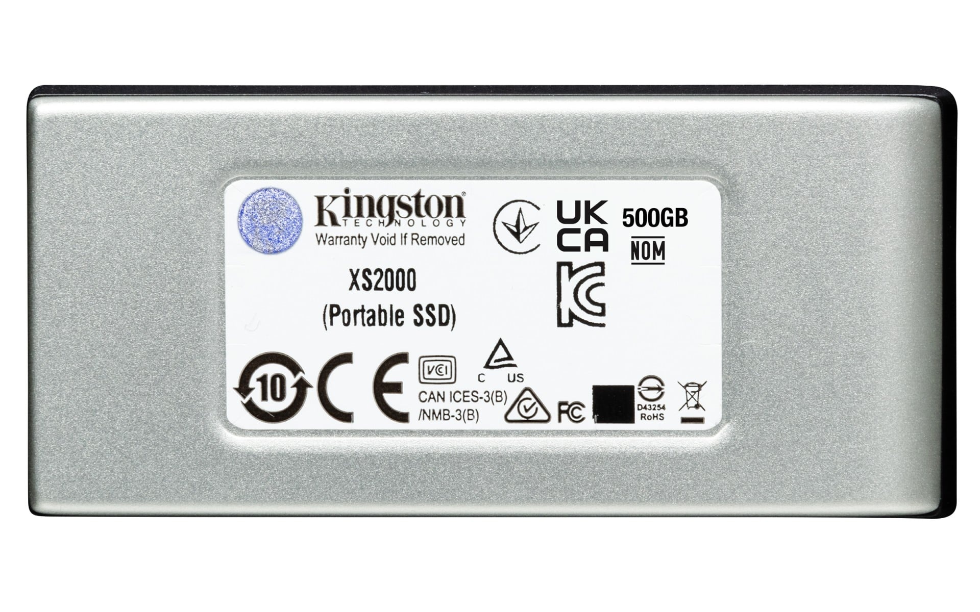 KINGSTON Kingston Technology XS2000 2 TB USB tipo-C 3.2 Gen 2 (3.1 Gen 2) Nero, Argento - SUPPORTI PER LA MEMORIZZAZIONE | TecnoCARE.net Sabaudia, Latina, Terracina, San Felice Circeo e Pontinia