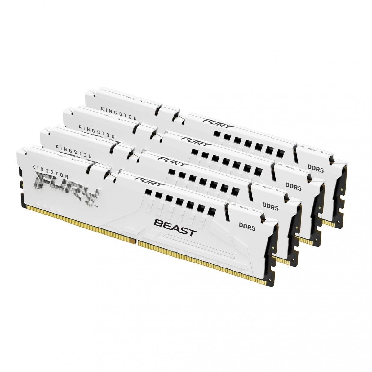 KINGSTON Kingston Technology FURY Beast 128GB 5600MT/s DDR5 CL40 DIMM (Kit di 4) Bianco XMP - COMPONENTI | TecnoCARE.net Sabaudia, Latina, Terracina, San Felice Circeo e Pontinia