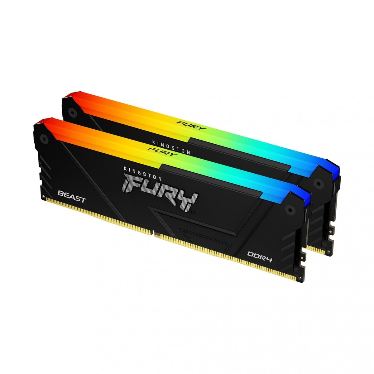 KINGSTON Kingston Technology FURY Beast 16GB 3600MT/s DDR4 CL17 DIMM (Kit di 2) RGB - COMPONENTI | TecnoCARE.net Sabaudia, Latina, Terracina, San Felice Circeo e Pontinia