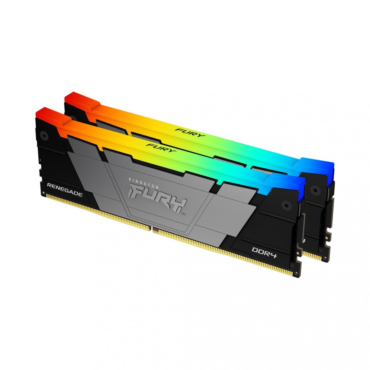 KINGSTON Kingston Technology FURY 32GB 3200MT/s DDR4 CL16 DIMM (Kit di 2) 1Gx8 Renegade RGB - COMPONENTI | TecnoCARE.net Sabaudia, Latina, Terracina, San Felice Circeo e Pontinia