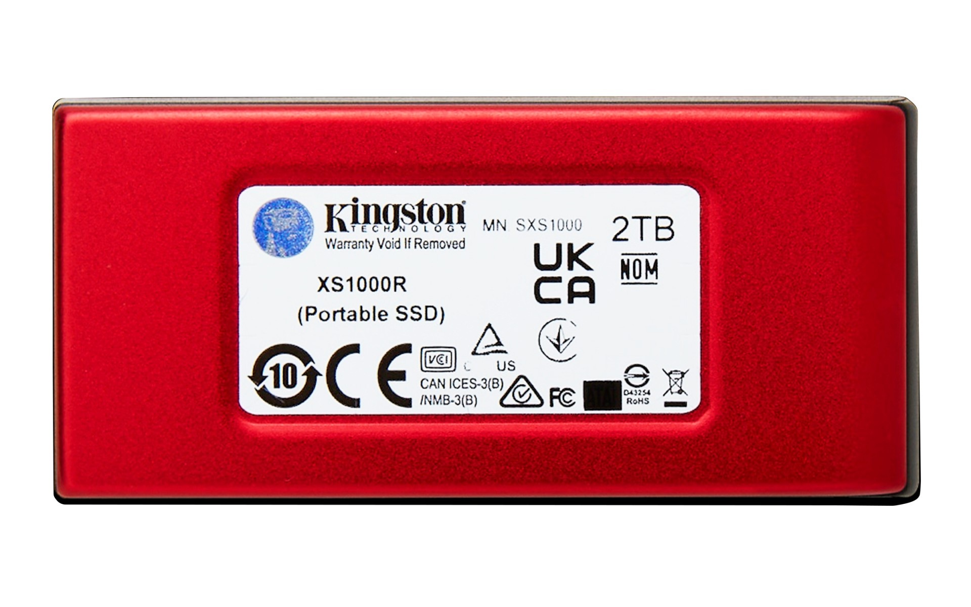 KINGSTON Kingston Technology 2TB XS1000 Rosso Disco SSD Esterno Portatile USB 3.2 Gen 2 - SUPPORTI PER LA MEMORIZZAZIONE | TecnoCARE.net Sabaudia, Latina, Terracina, San Felice Circeo e Pontinia