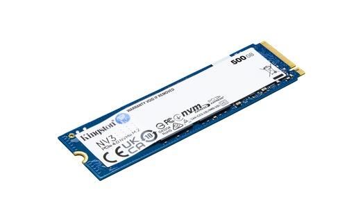 KINGSTON Kingston Technology 500G NV3 M.2 2280 NVMe SSD - SUPPORTI PER LA MEMORIZZAZIONE | TecnoCARE.net Sabaudia, Latina, Terracina, San Felice Circeo e Pontinia