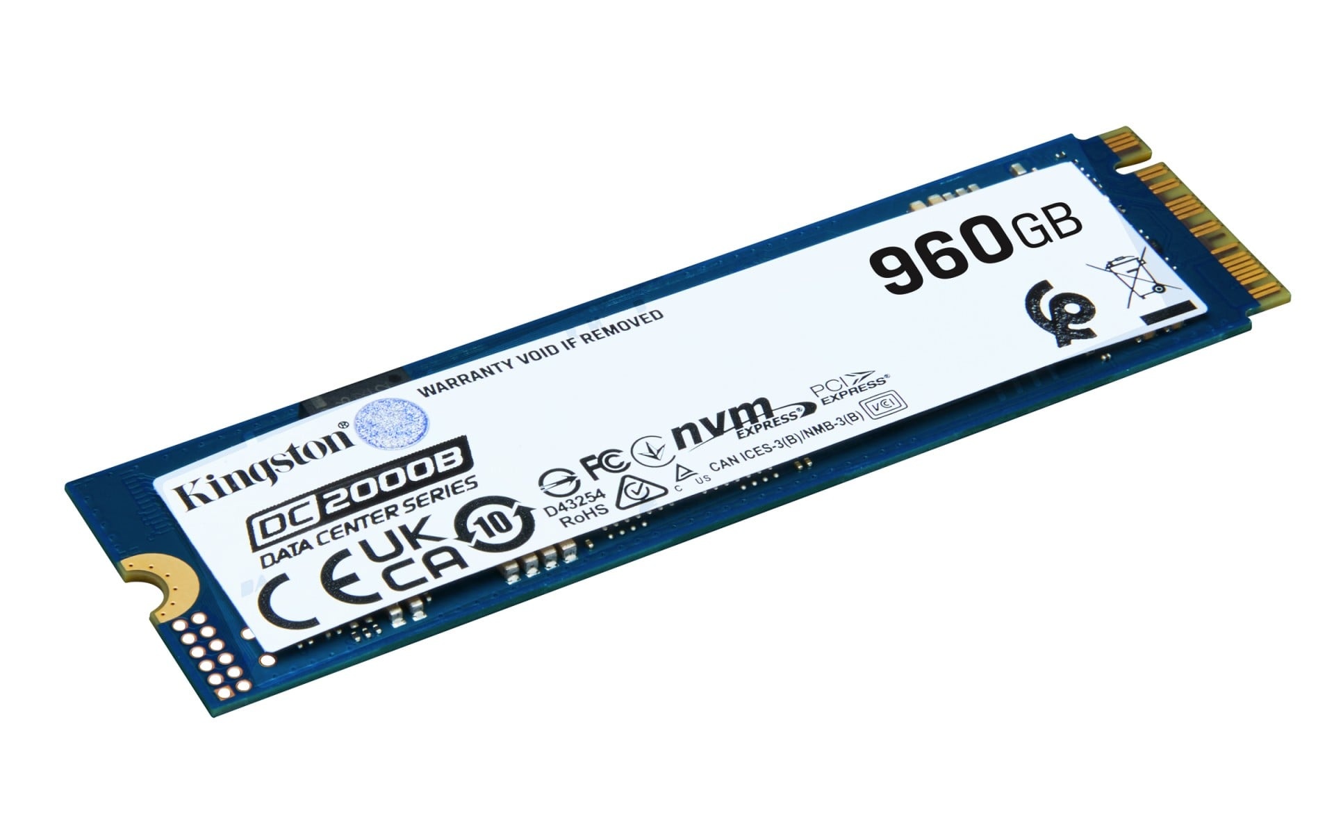 KINGSTON Kingston Technology DC2000B 960 GB PCI Express 4.0 NVMe 3D TLC - SUPPORTI PER LA MEMORIZZAZIONE | TecnoCARE.net Sabaudia, Latina, Terracina, San Felice Circeo e Pontinia
