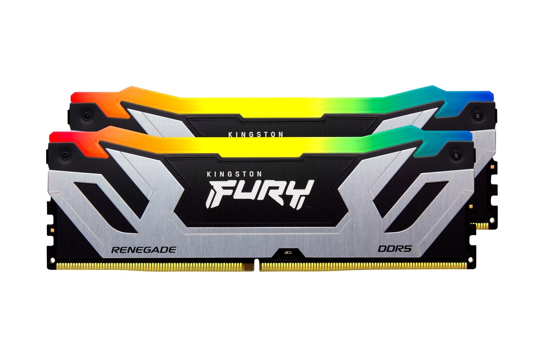 KINGSTON Kingston Technology FURY 48GB 8400MT/s DDR5 CL40 CUDIMM (Kit di 2) Renegade RGB Argento XMP - COMPONENTI | TecnoCARE.net Sabaudia, Latina, Terracina, San Felice Circeo e Pontinia