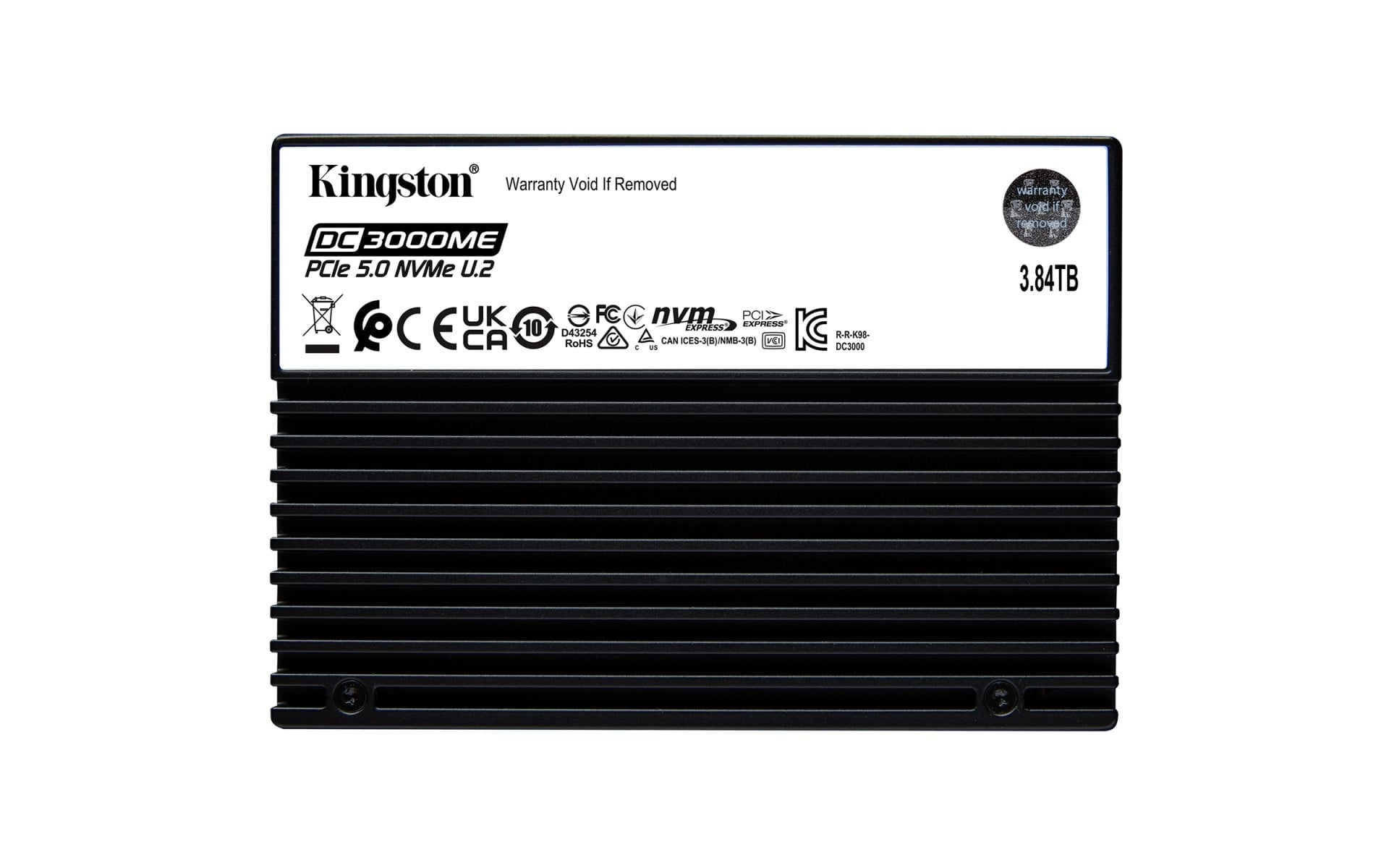 KINGSTON Kingston SEDC3000ME/3T8 3.84TB DC3000ME U.2 PCIe 5.0 NVMe SSD - SUPPORTI PER LA MEMORIZZAZIONE | TecnoCARE.net Sabaudia, Latina, Terracina, San Felice Circeo e Pontinia
