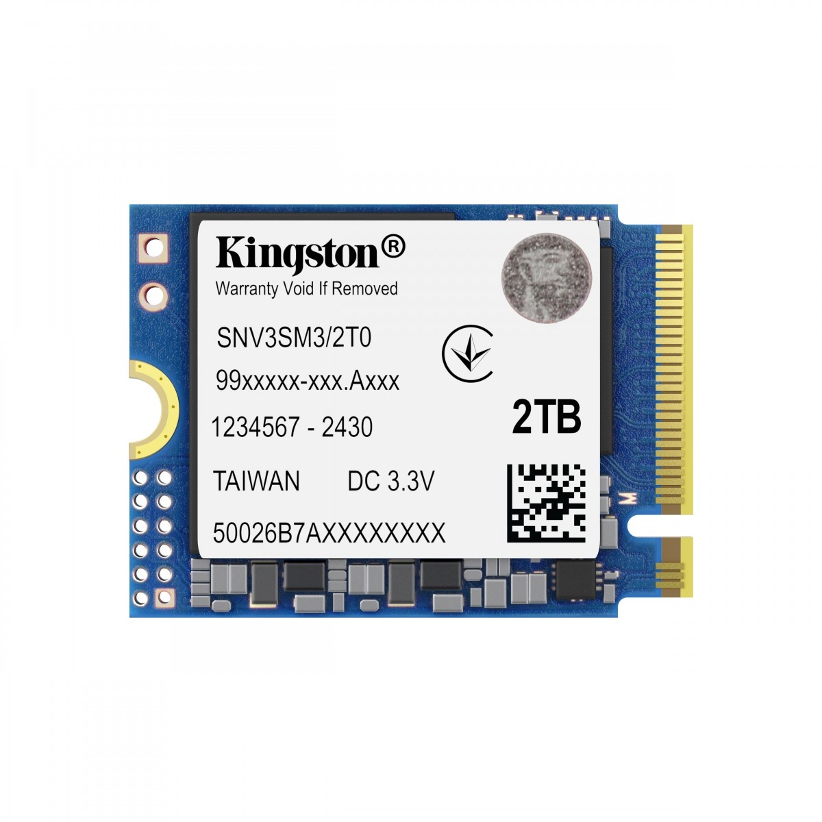KINGSTON Kingston Technology NV3 2 TB PCI Express 4.0 3D NAND - SUPPORTI PER LA MEMORIZZAZIONE | TecnoCARE.net Sabaudia, Latina, Terracina, San Felice Circeo e Pontinia
