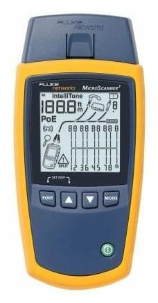 FLUKE Tester di verifica cavi MicroScanner 2 - RETI | TecnoCARE.net Sabaudia, Latina, Terracina, San Felice Circeo e Pontinia