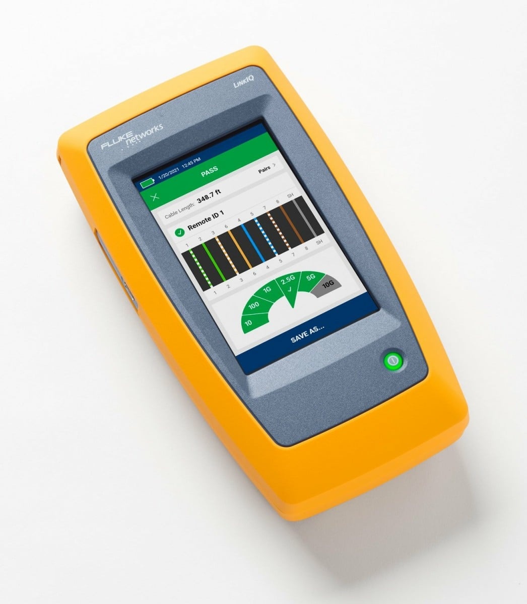 FLUKE Tester per la qualificazione dei cablaggi, diagnostica dei dispositivi di rete LinkIQ - RETI | TecnoCARE.net Sabaudia, Latina, Terracina, San Felice Circeo e Pontinia