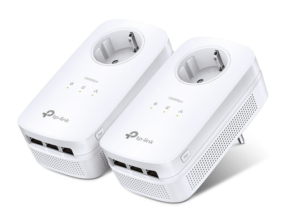 TP-LINK TP-Link TL-PA8030P KIT adattatore di rete PowerLine 1200 Mbit/s Collegamento ethernet LAN Bianco 2 pz - RETI | TecnoCARE.net Sabaudia, Latina, Terracina, San Felice Circeo e Pontinia